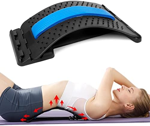 Multi-Level Back Stretcher & Massager for Effective Back Pain Relief