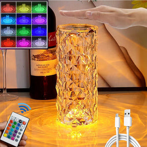 Dazzling Brilliance: Illuminate Your Space with our LED Crystal Table Lamp
